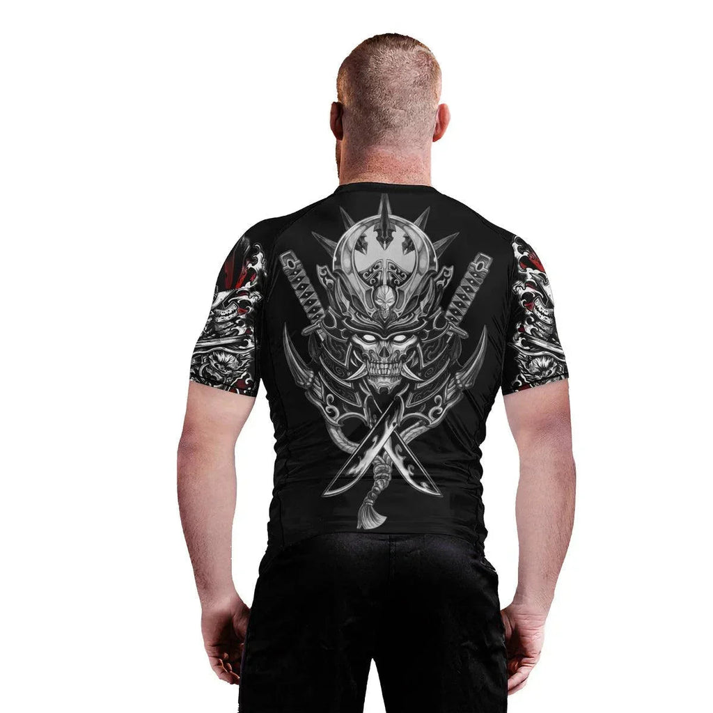 Samurai & Daisho Men's Short Sleeve Rash Guard