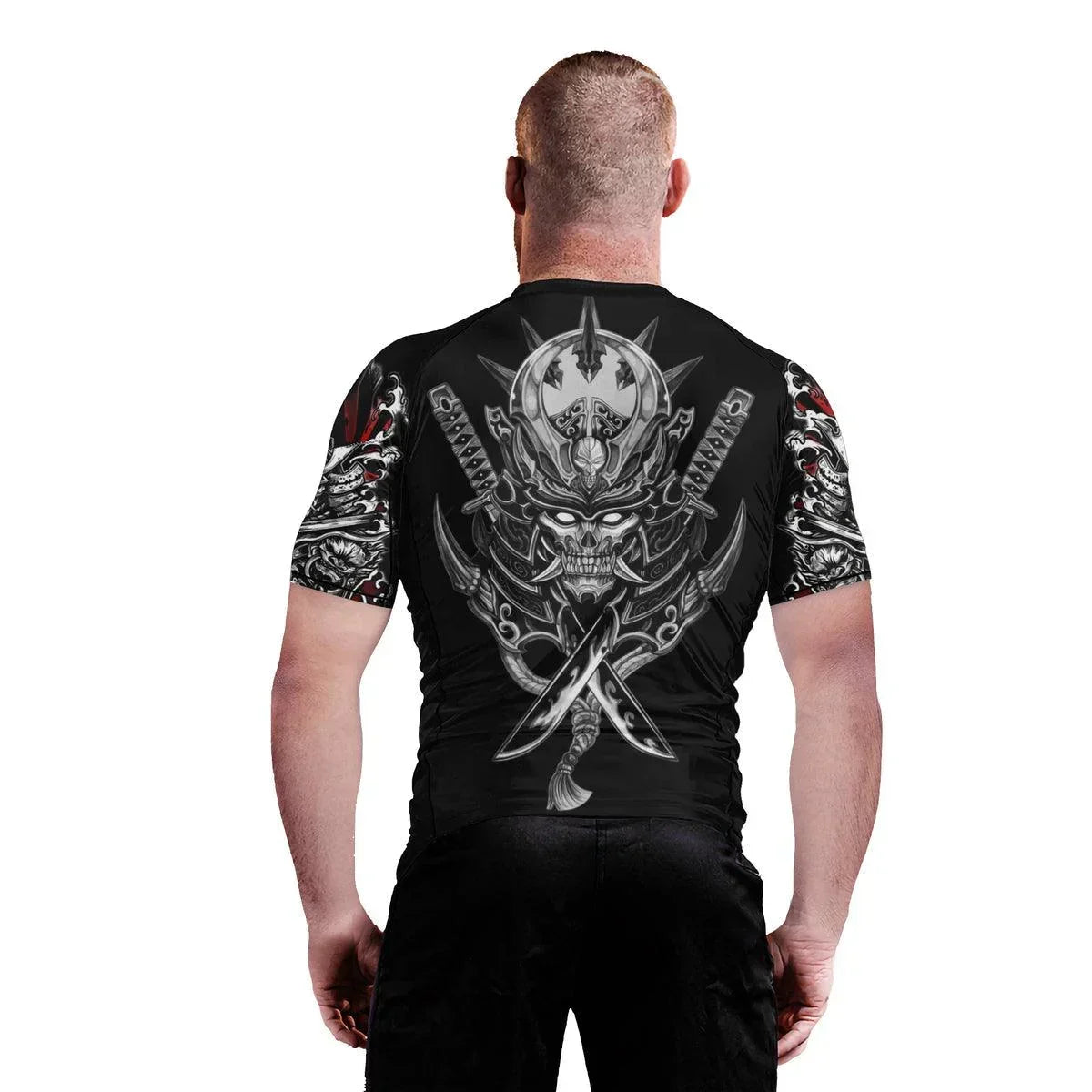 Samurai & Daisho Men's Short Sleeve Rash Guard