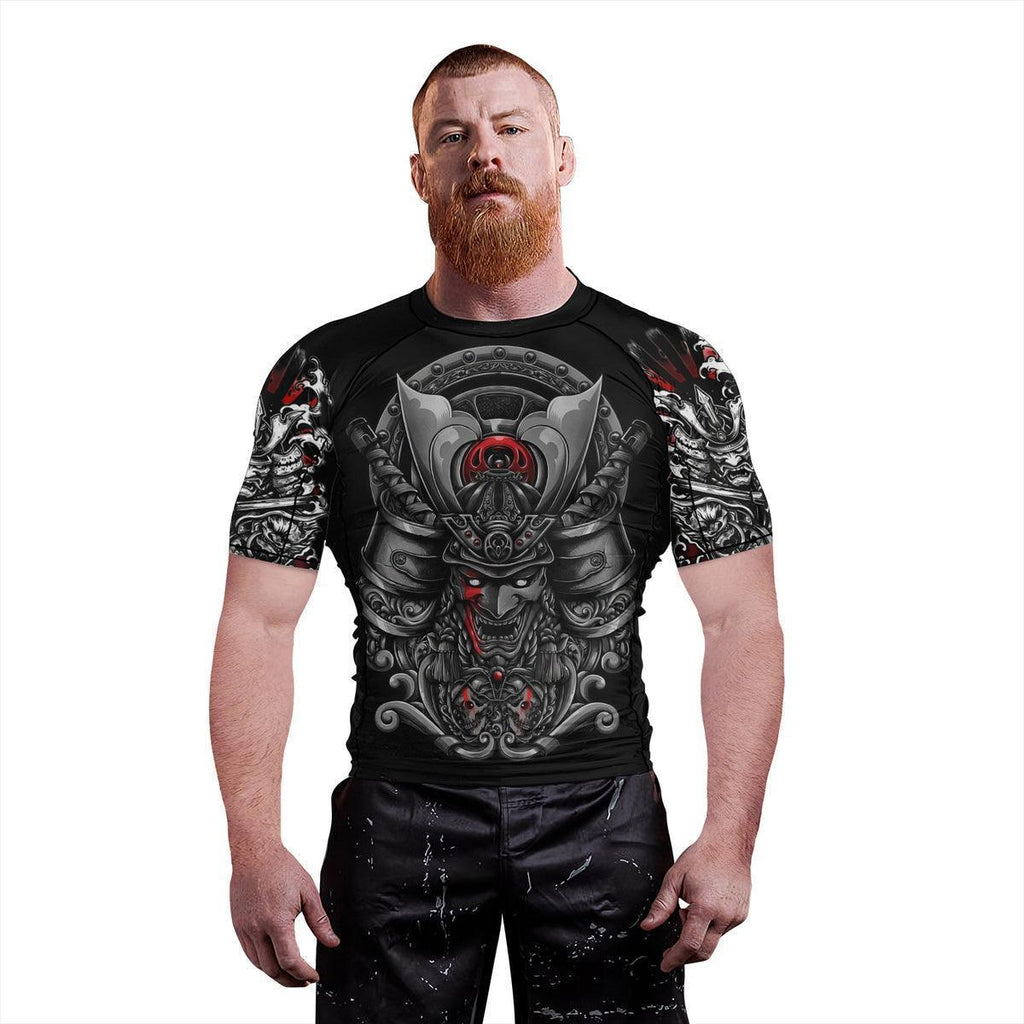 Samurai & Daisho Men's Short Sleeve Rash Guard