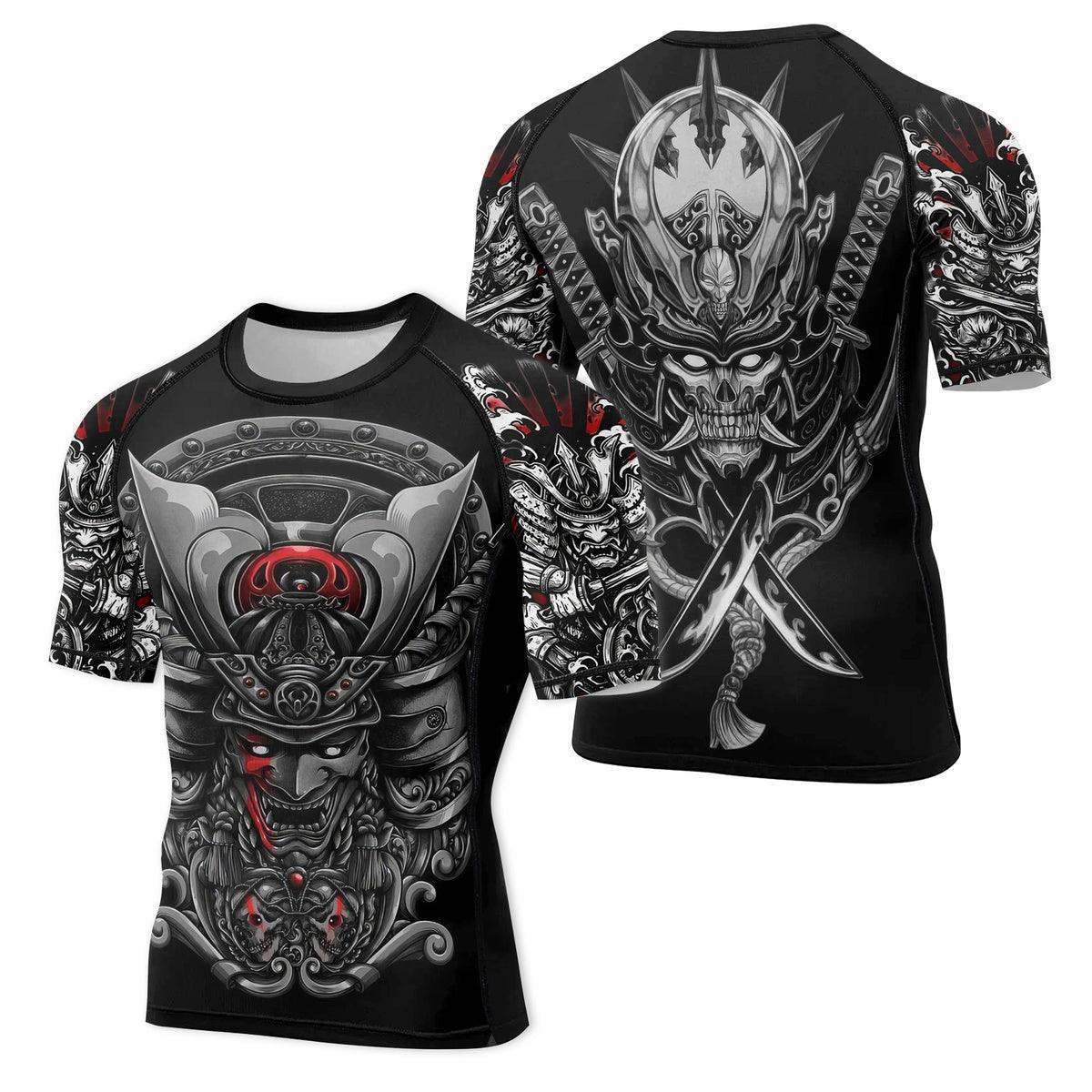 Samurai & Daisho Men's Short Sleeve Rash Guard