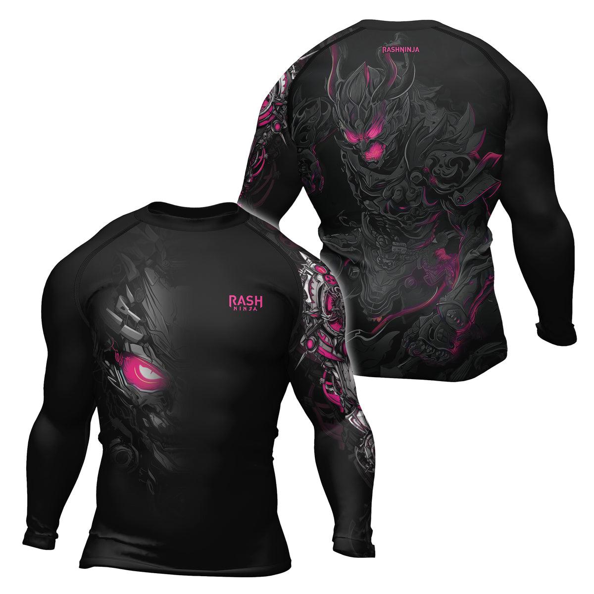 Rashninja Cyber Oni Men's Long Sleeve Rash Guard