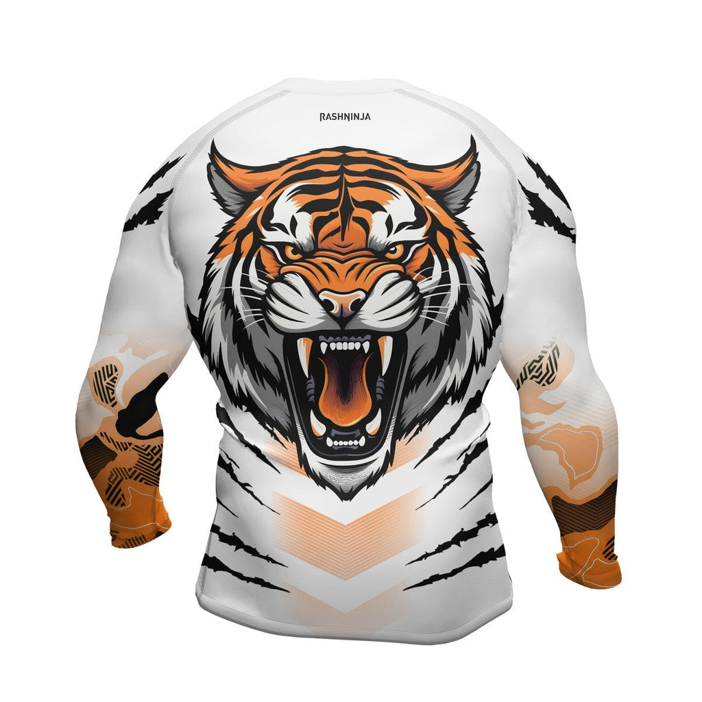 Rashninja Wild Tiger Men's Long Sleeve Rash Guard