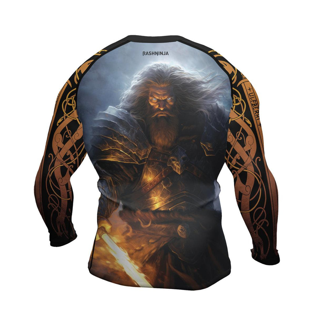 Rashninja Viking Valhalla Warrior Men's Long Sleeve Rash Guard