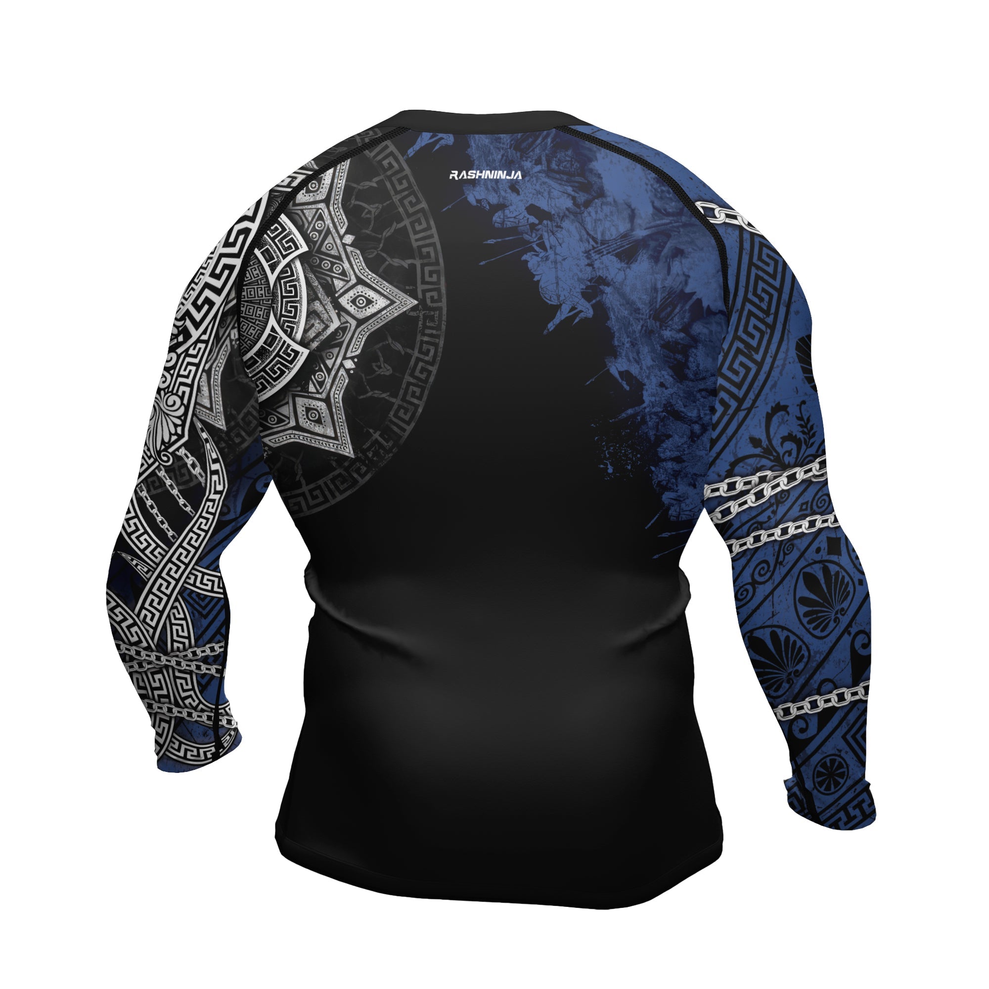 Rashninja Spartan Legacy Ranked Men's Long Sleeve Rash Guard