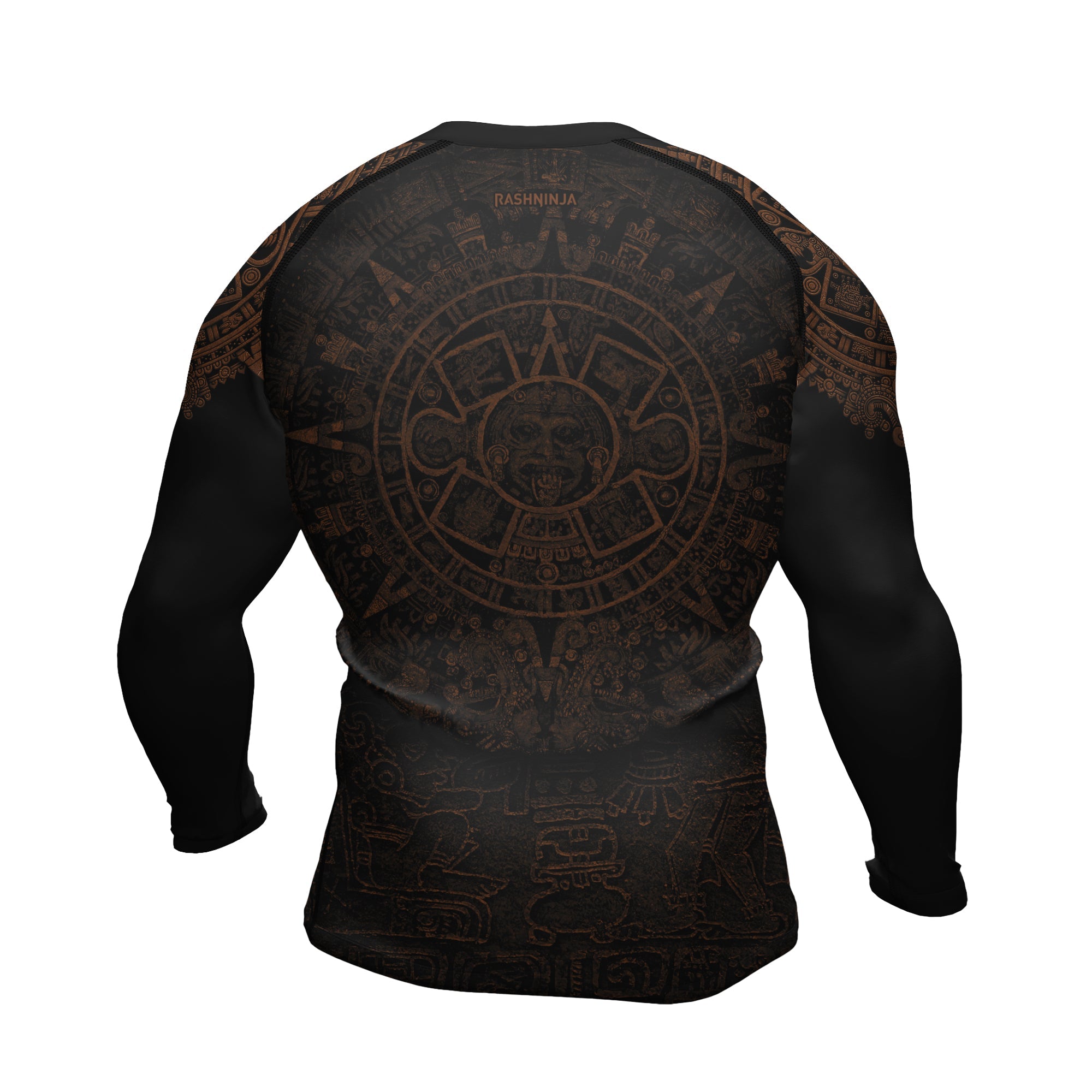 Rashninja Aztec Headman Men's Long Sleeve Rash Guard