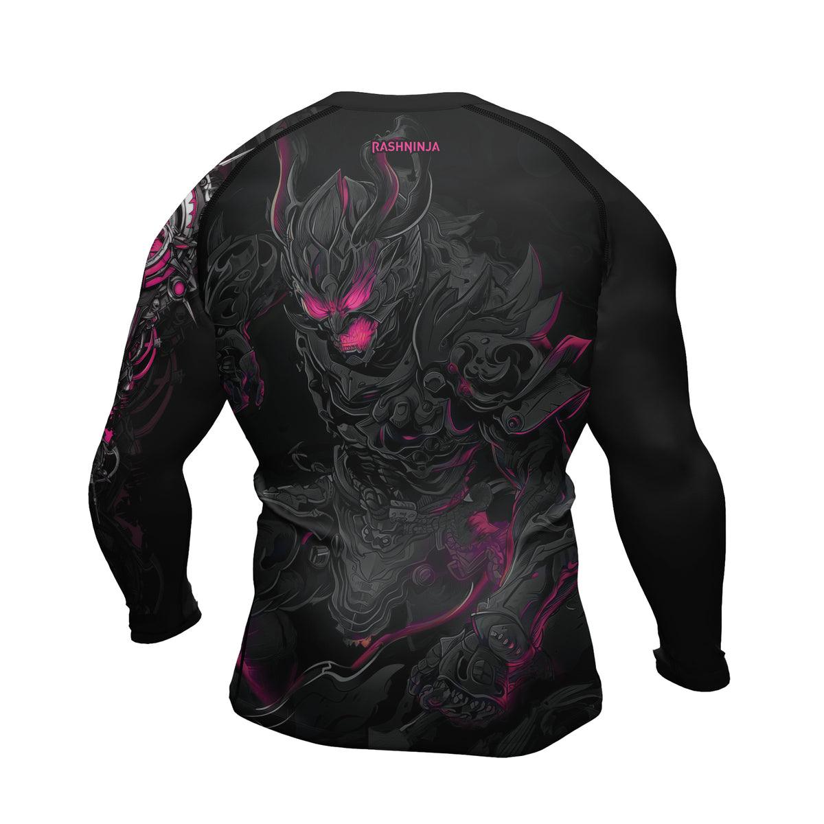 Rashninja Cyber Oni Men's Long Sleeve Rash Guard