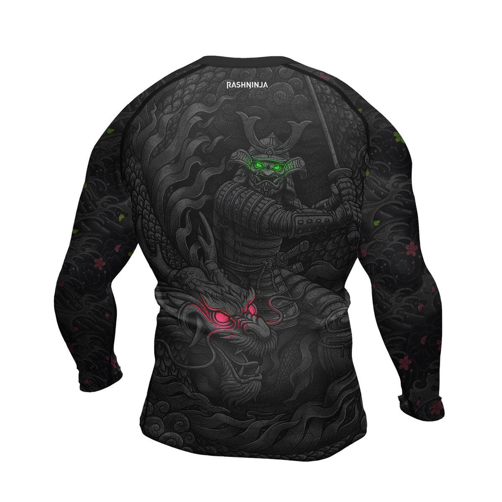 Rashninja Samurai Oni Fusion Men's Long Sleeve Rash Guard