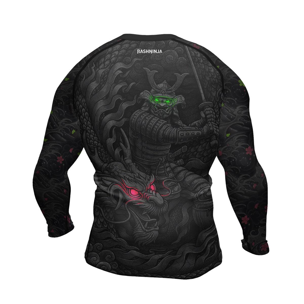 Rashninja Samurai Oni Fusion Men's Long Sleeve Rash Guard