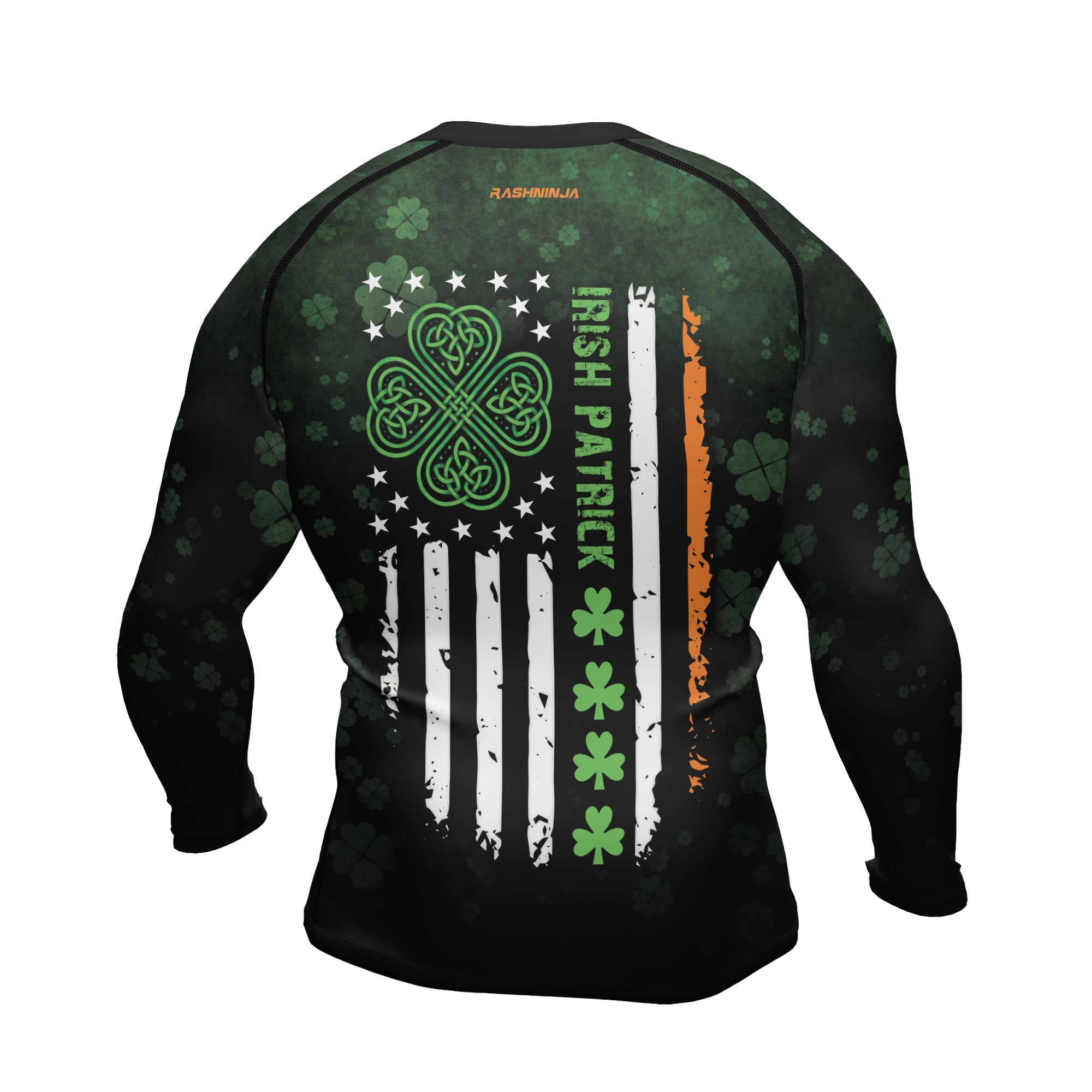 Rashninja Irish Patrick Men's Long Sleeve Rash Guard