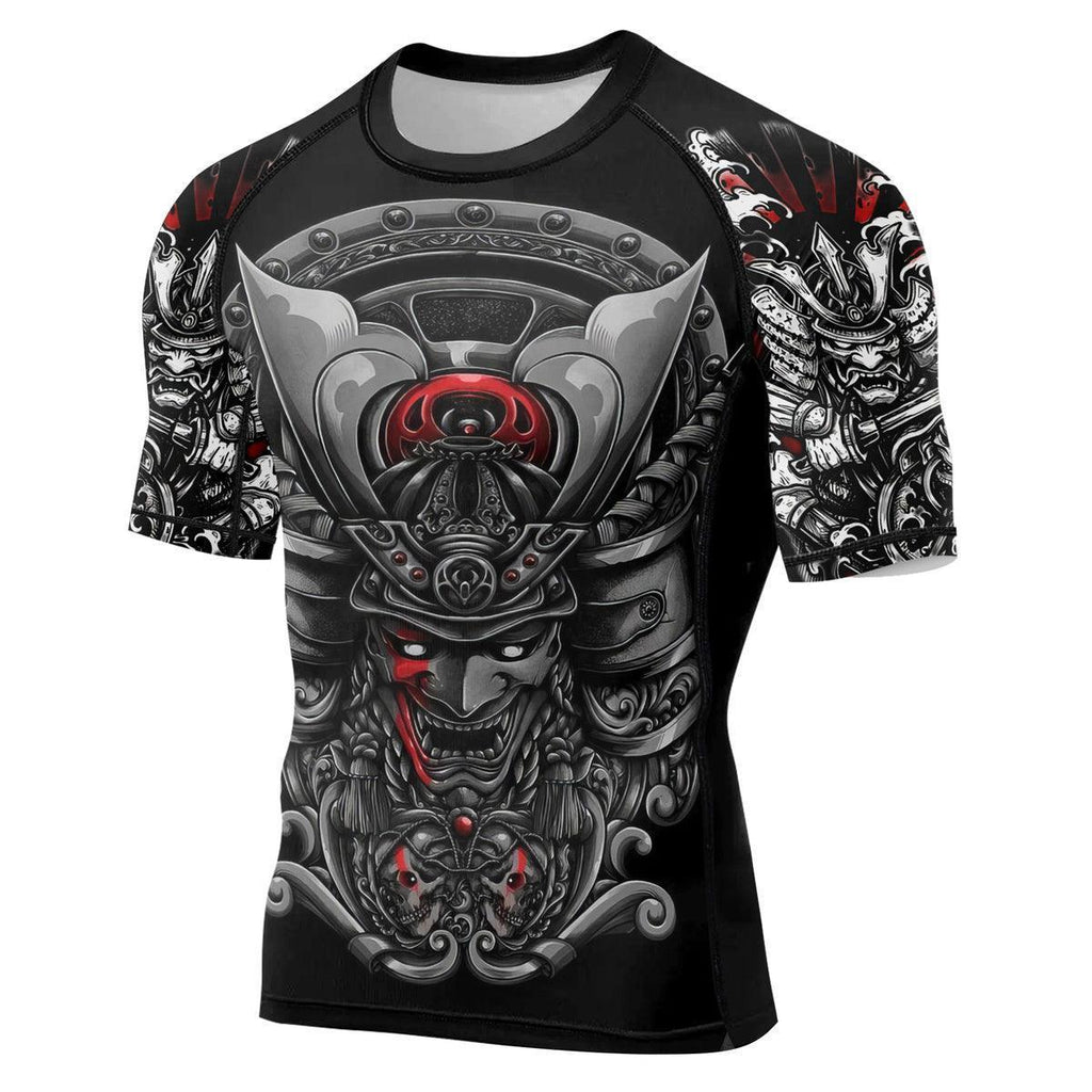 Samurai & Daisho Men's Short Sleeve Rash Guard