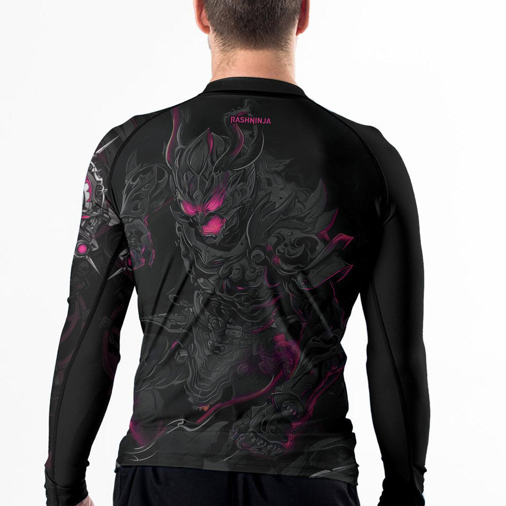 Rashninja Cyber Oni Men's Long Sleeve Rash Guard