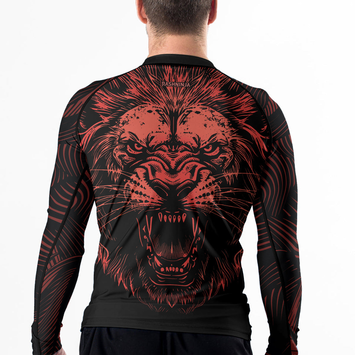 Rashninja Lion King Men's Long Sleeve Rash Guard