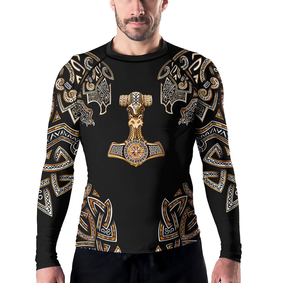 Rashninja Thunder God Men's Long Sleeve Rash Guard