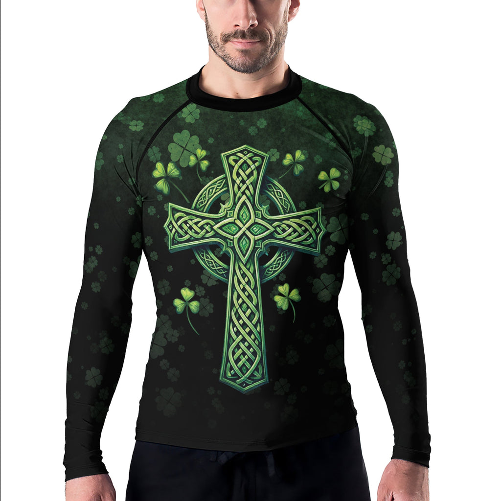 Rashninja Irish Patrick Men's Long Sleeve Rash Guard