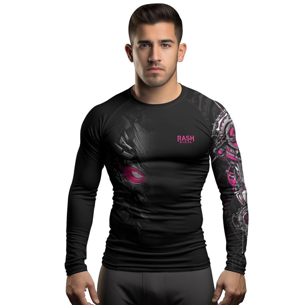 Rashninja Cyber Oni Men's Long Sleeve Rash Guard