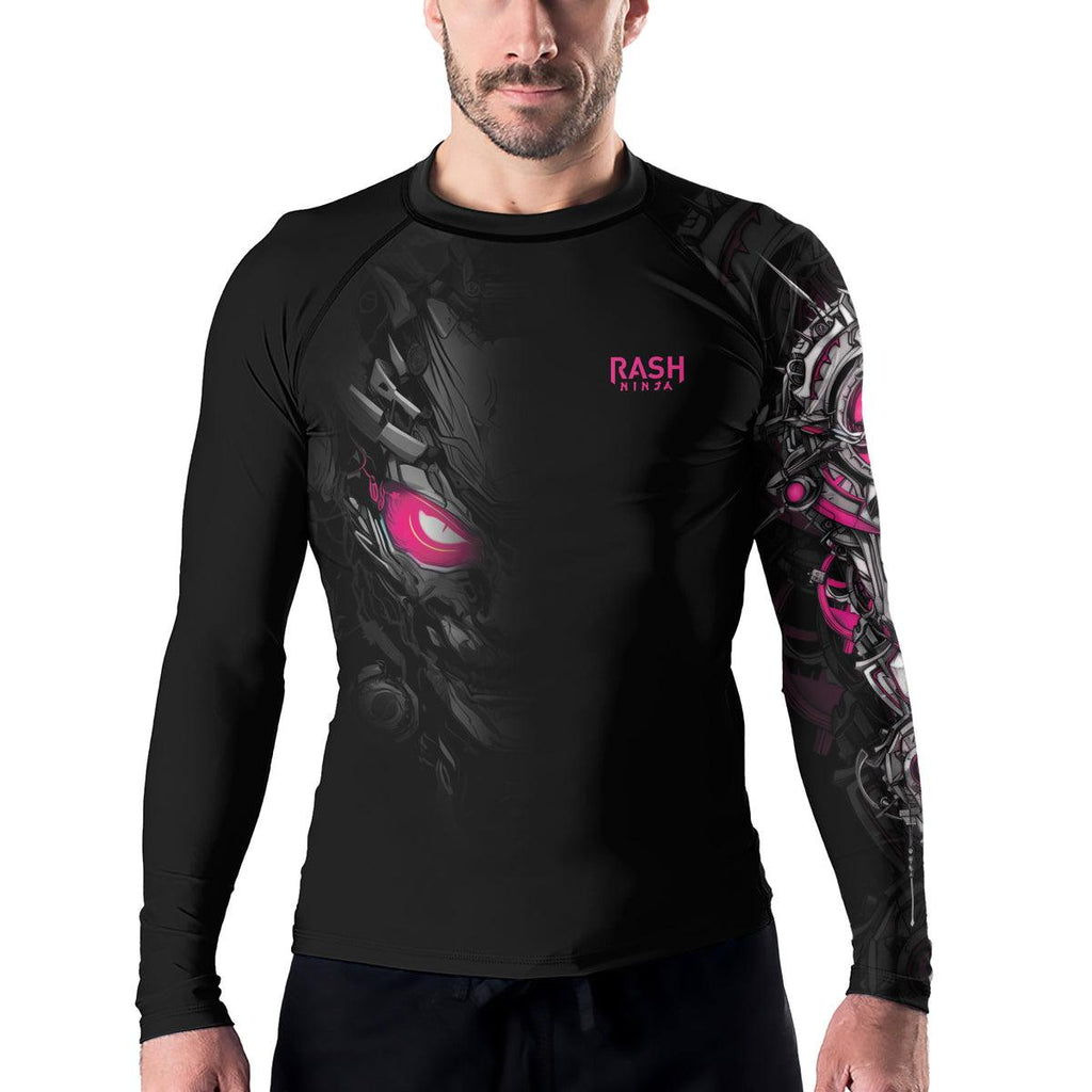Rashninja Cyber Oni Men's Long Sleeve Rash Guard