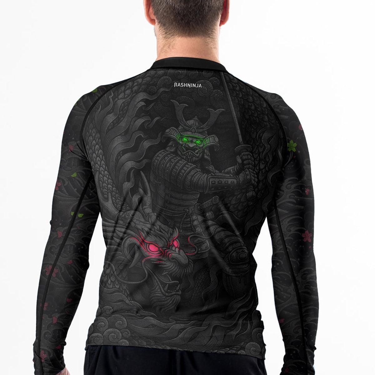 Rashninja Samurai Oni Fusion Men's Long Sleeve Rash Guard
