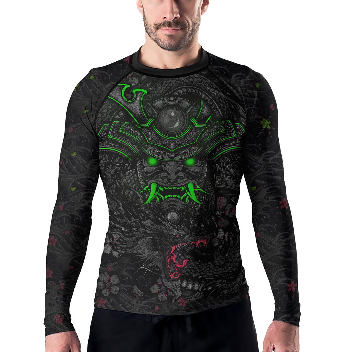 Rashninja Samurai Oni Fusion Men's Long Sleeve Rash Guard