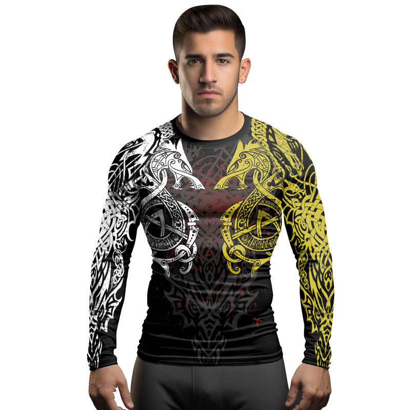 Rashninja Eternal Pursuit Men's Long Sleeve Rash Guard