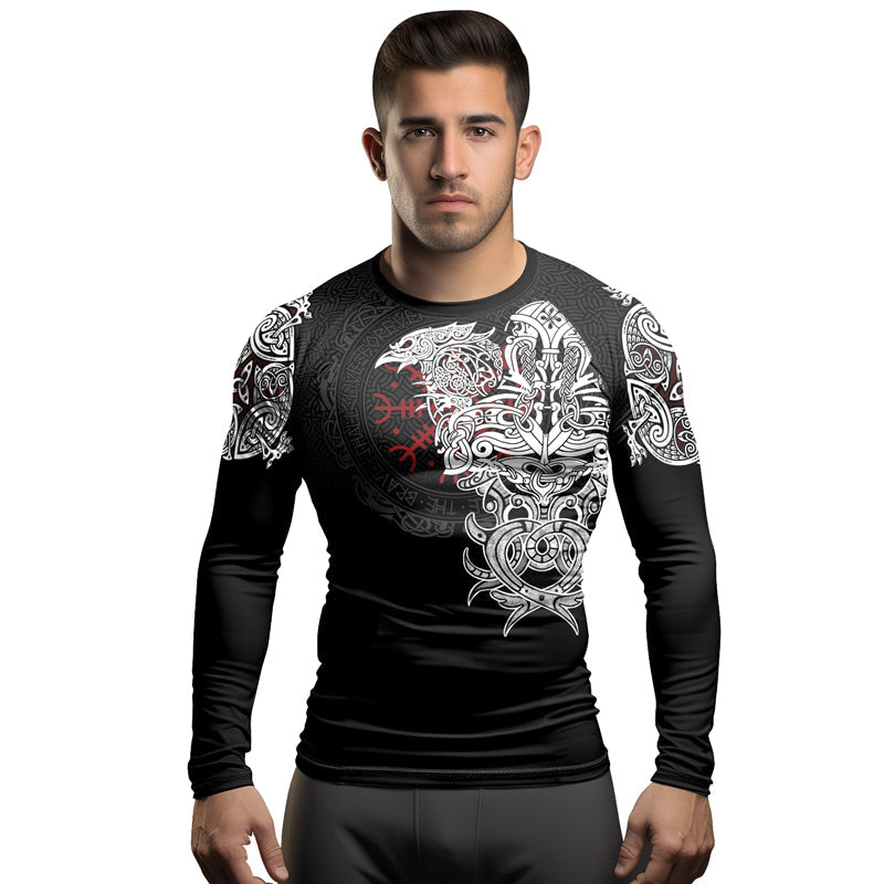 Rashninja Odin’s Mark Men's Long Sleeve Rash Guard