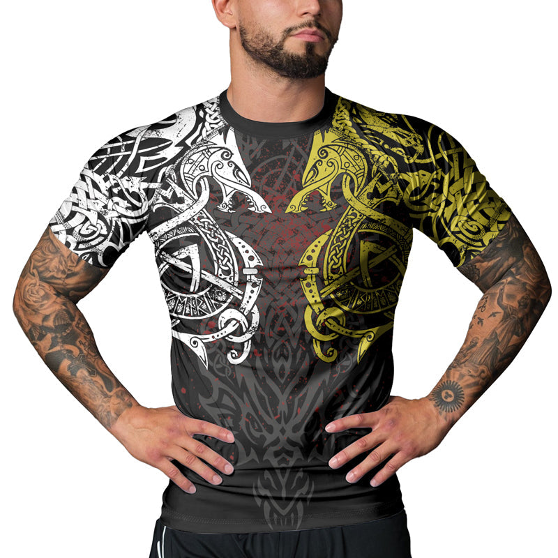 Rashninja Eternal Pursuit Men's Short Sleeve Rash Guard