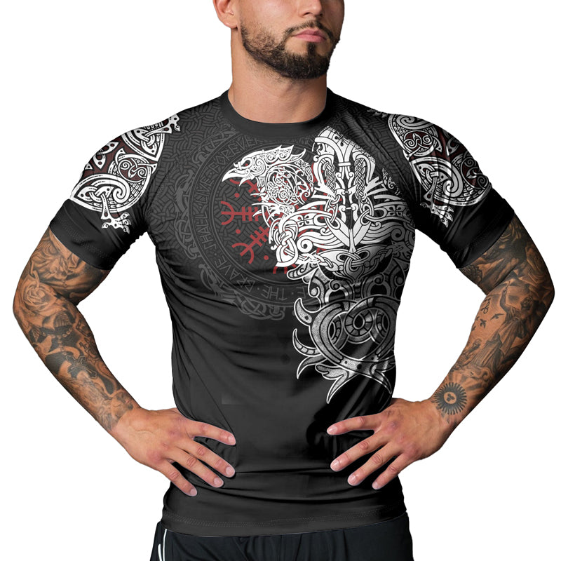 Rashninja Odin’s Mark Men's Short Sleeve Rash Guard
