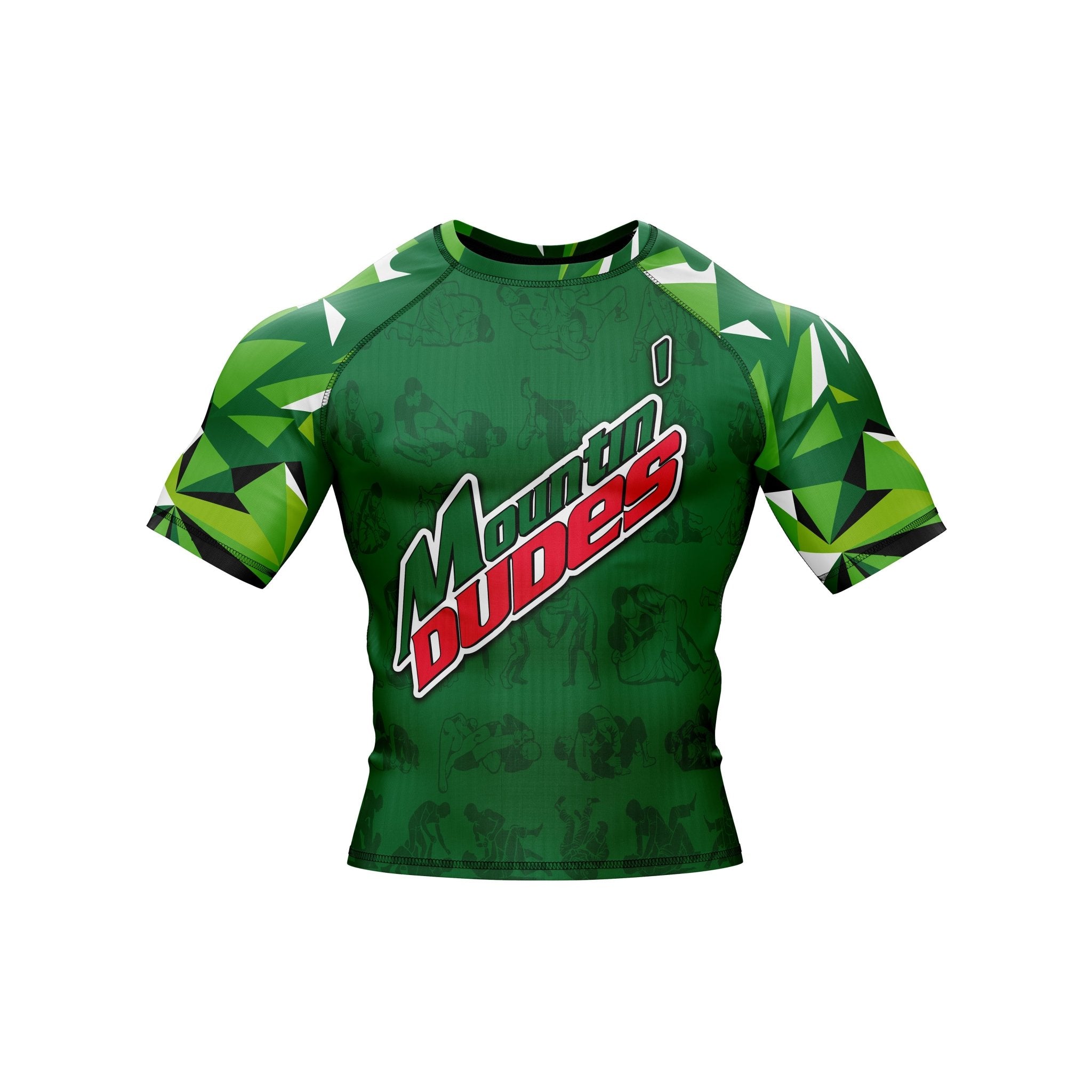 Mountin' Dudes Premium Bjj Rash Guard For Men/Women