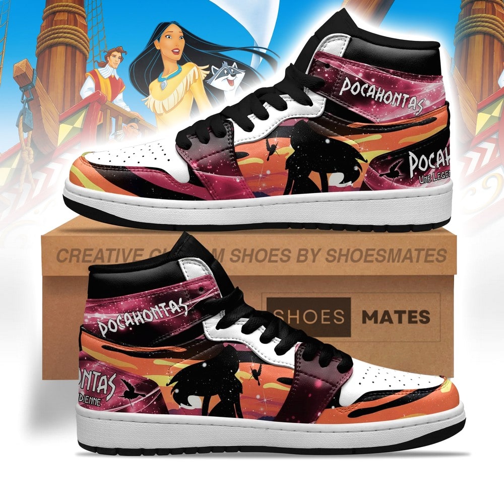 Pocahontas AJ1 High Top Shoes