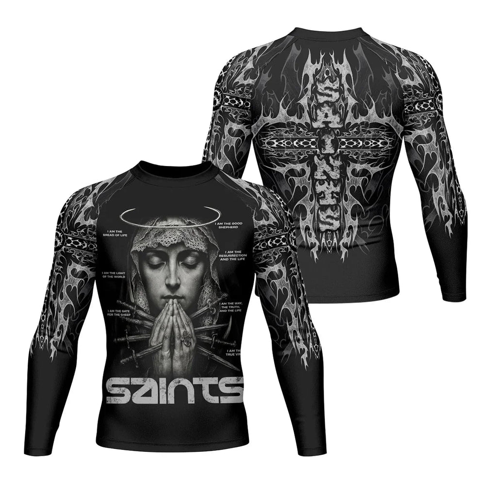 Prayers of the Saints Rash Guard
