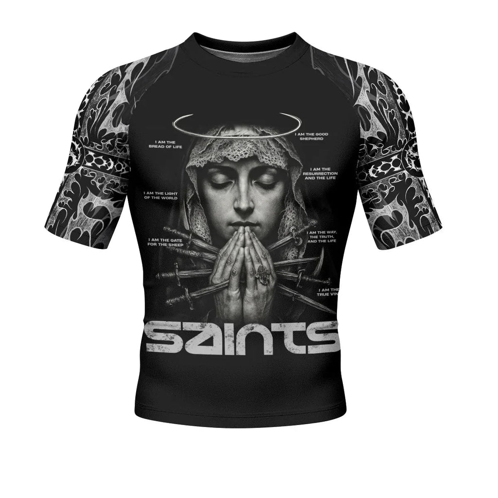 Prayers of the Saints Rash Guard