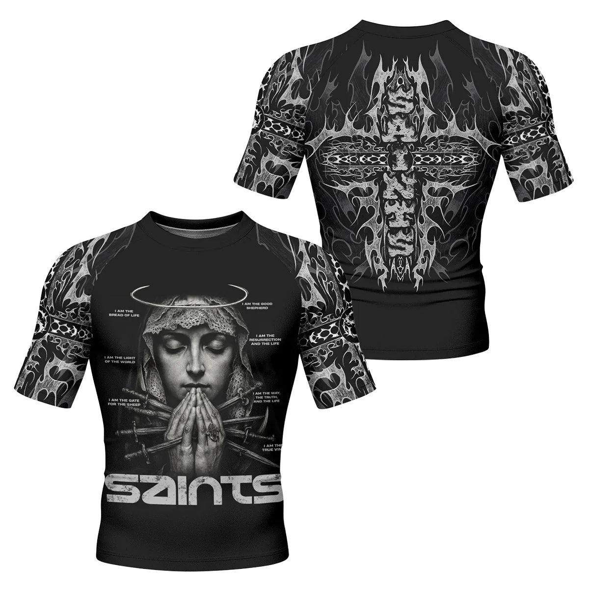 Prayers of the Saints Rash Guard