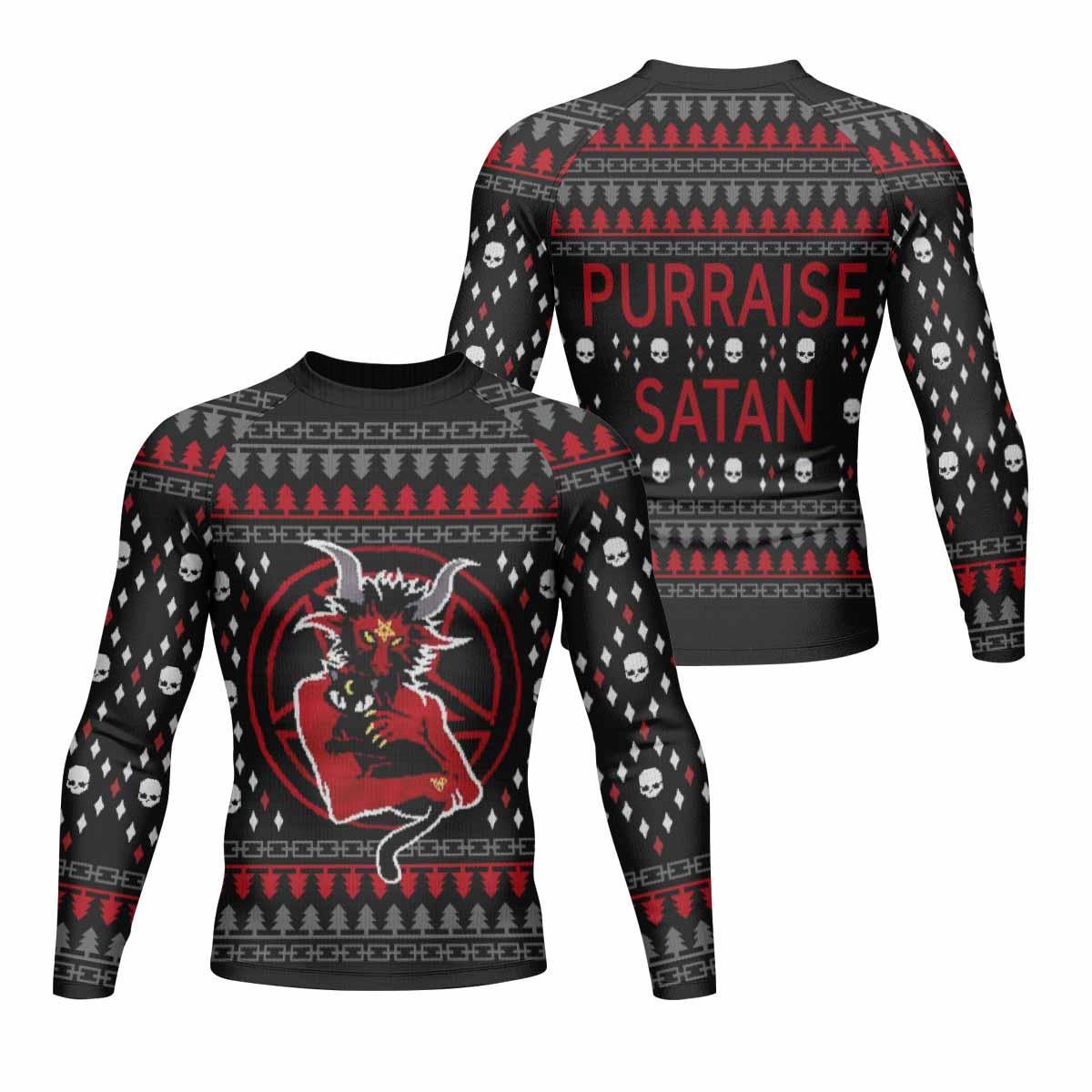 Purraise Satan Rash Guard