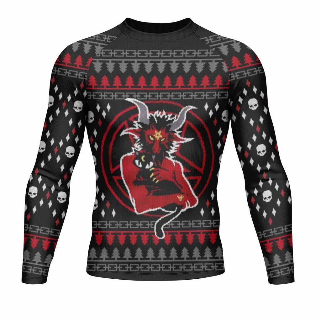 Purraise Satan Rash Guard