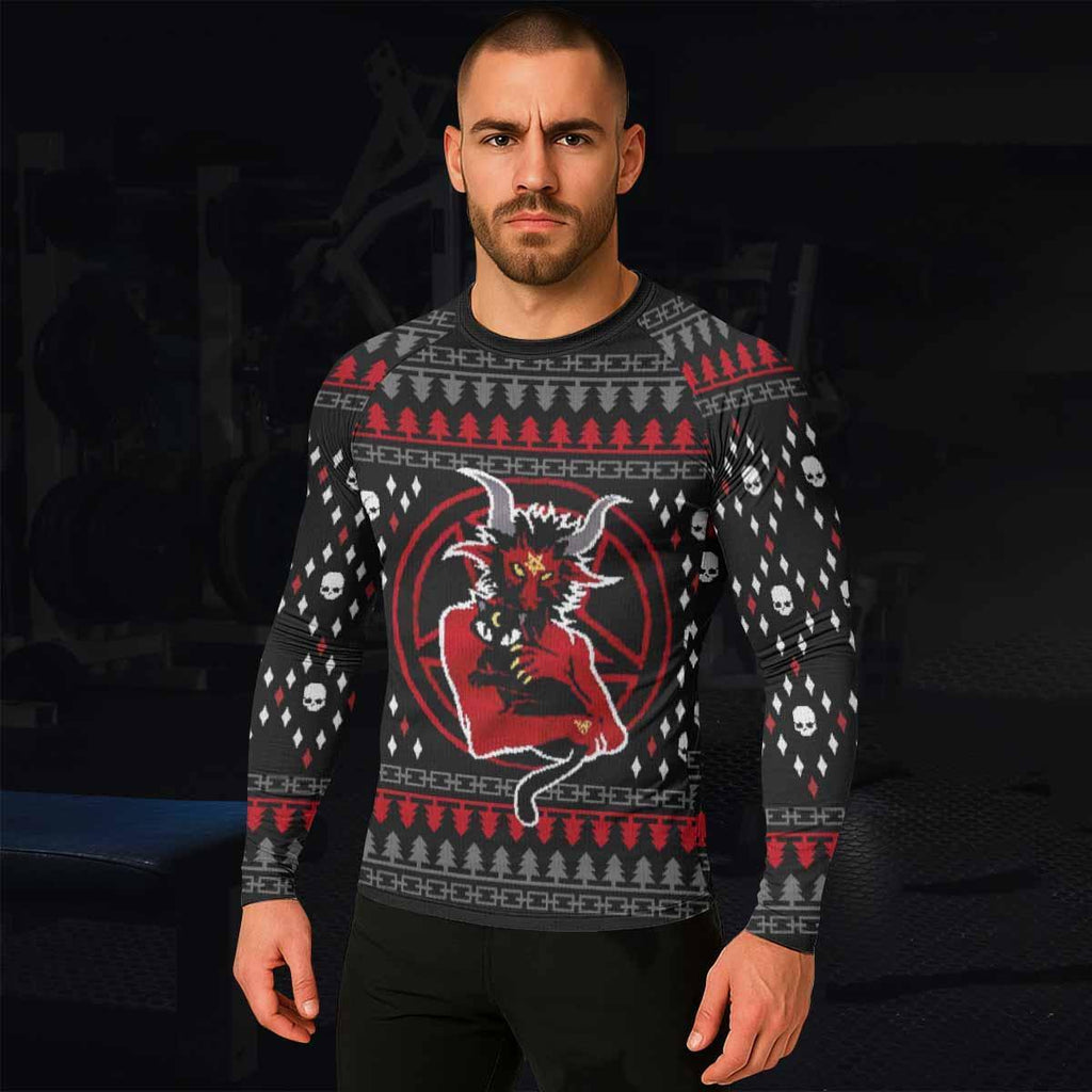 Purraise Satan Rash Guard