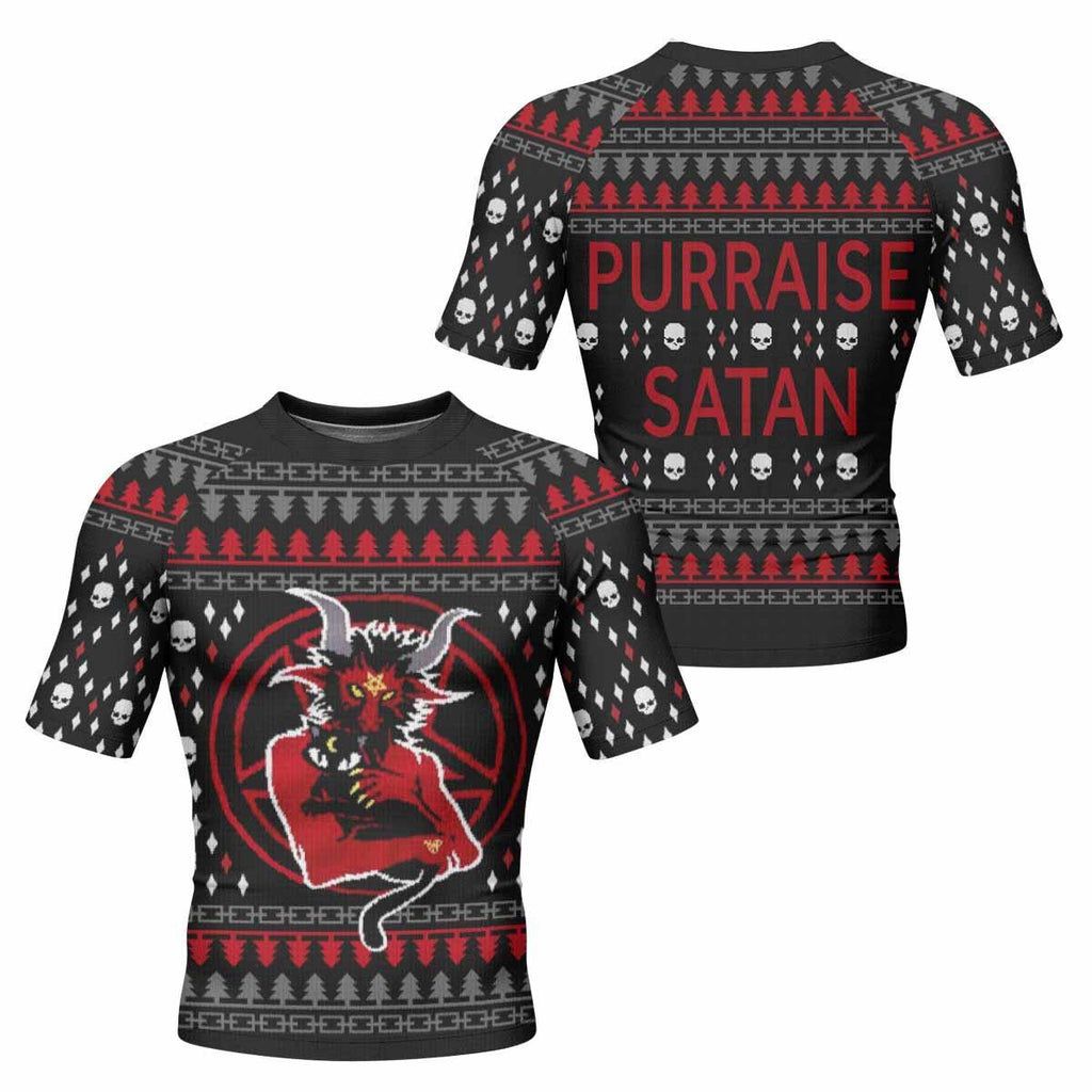 Purraise Satan Rash Guard