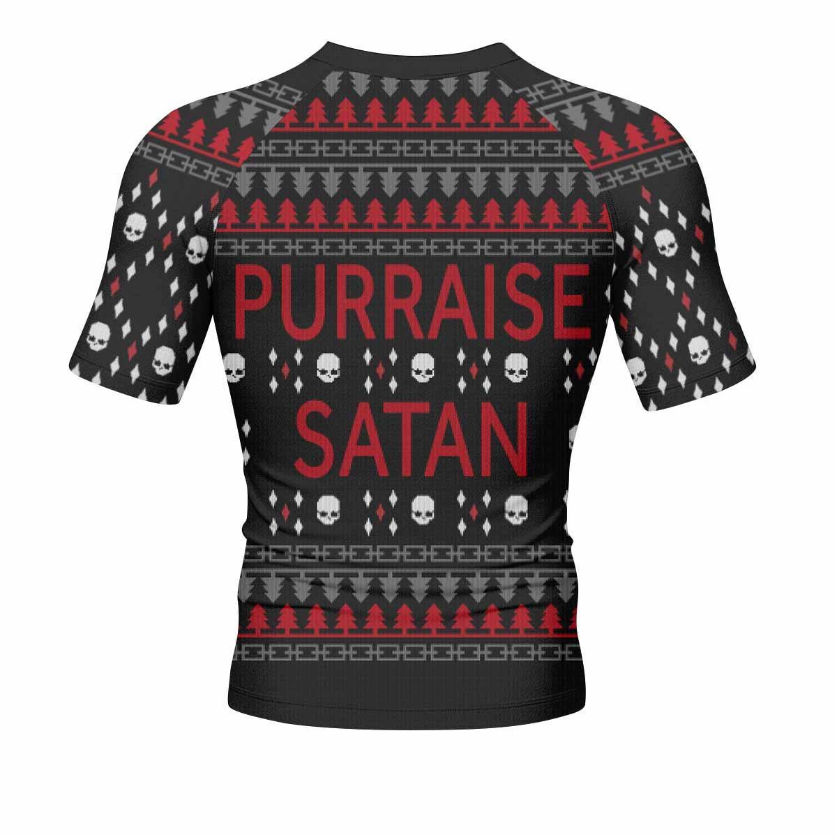 Purraise Satan Rash Guard
