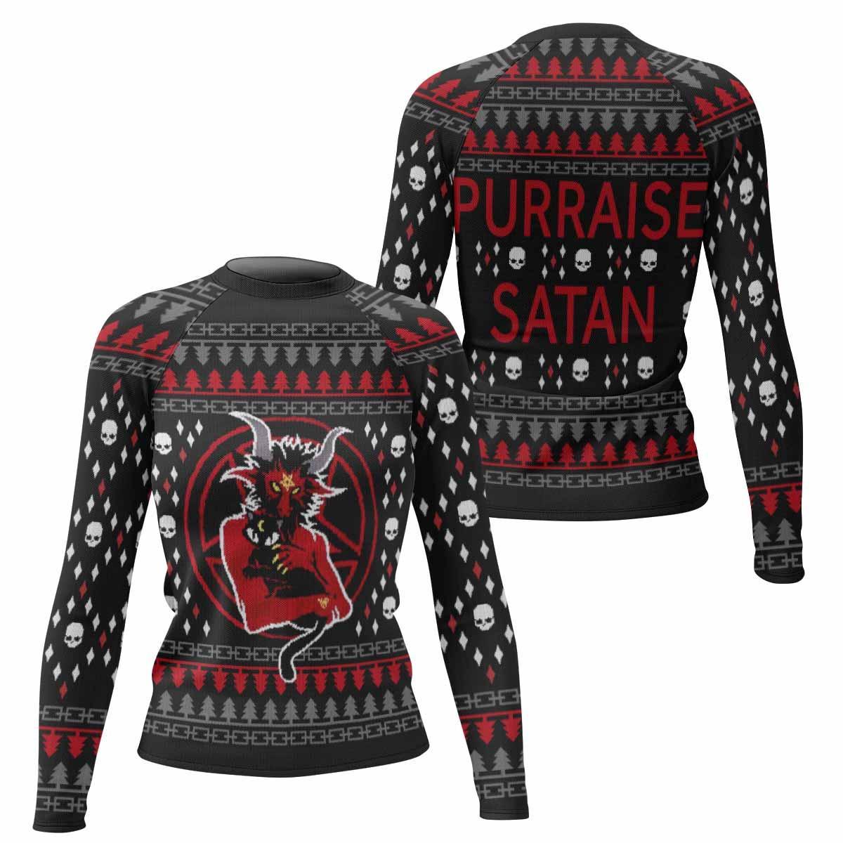 Purraise Satan Rash Guard