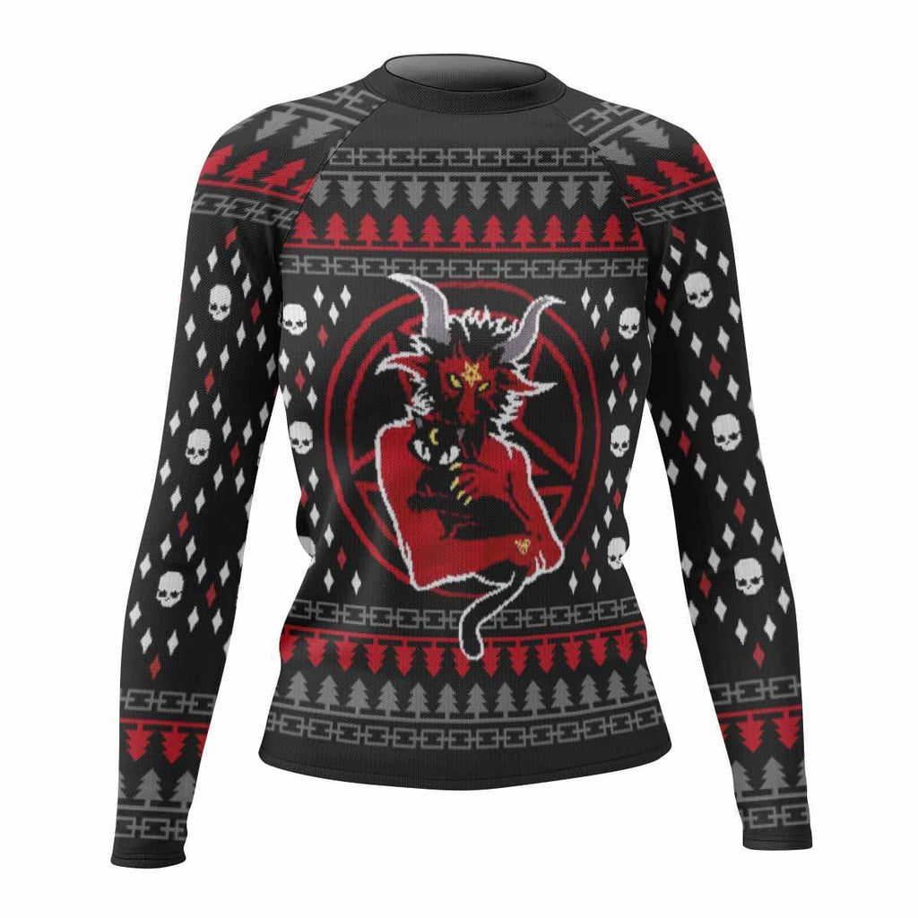 Purraise Satan Rash Guard