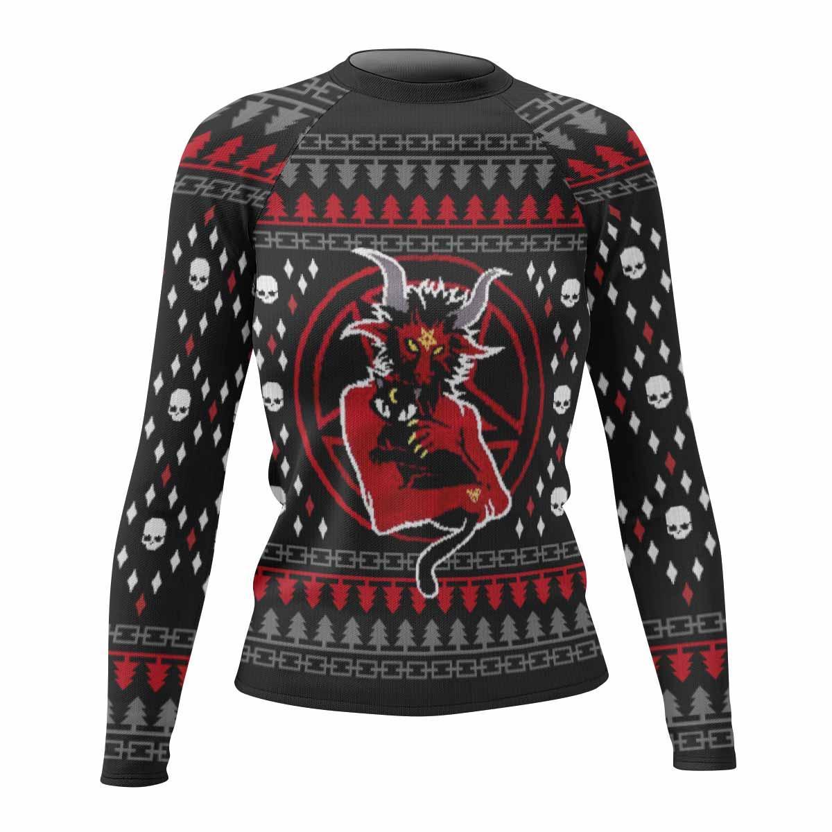 Purraise Satan Rash Guard