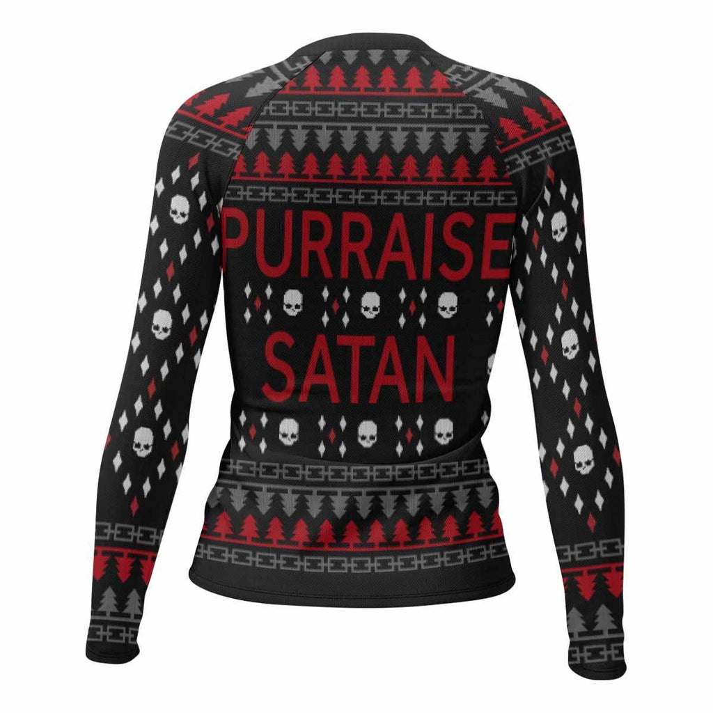 Purraise Satan Rash Guard