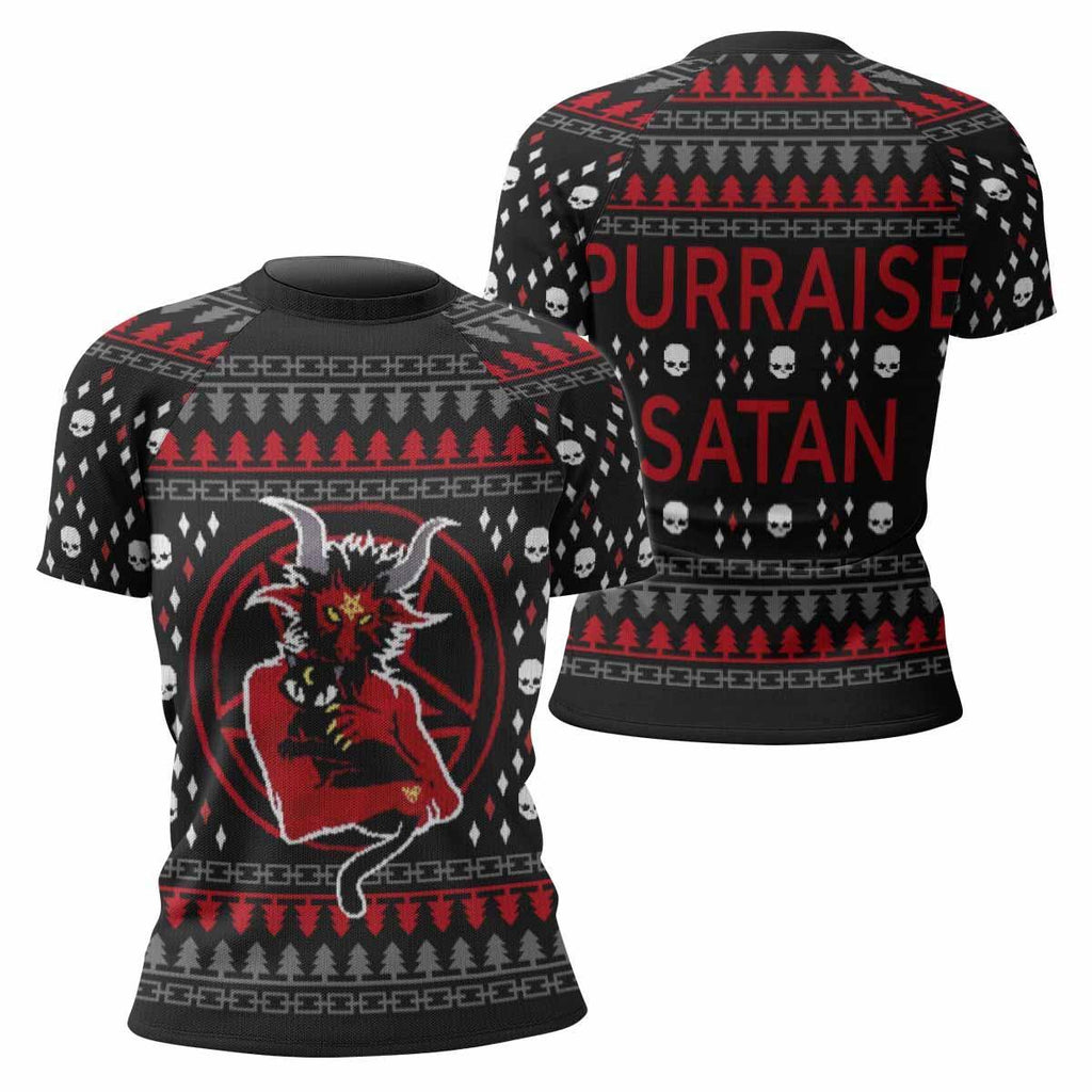 Purraise Satan Rash Guard