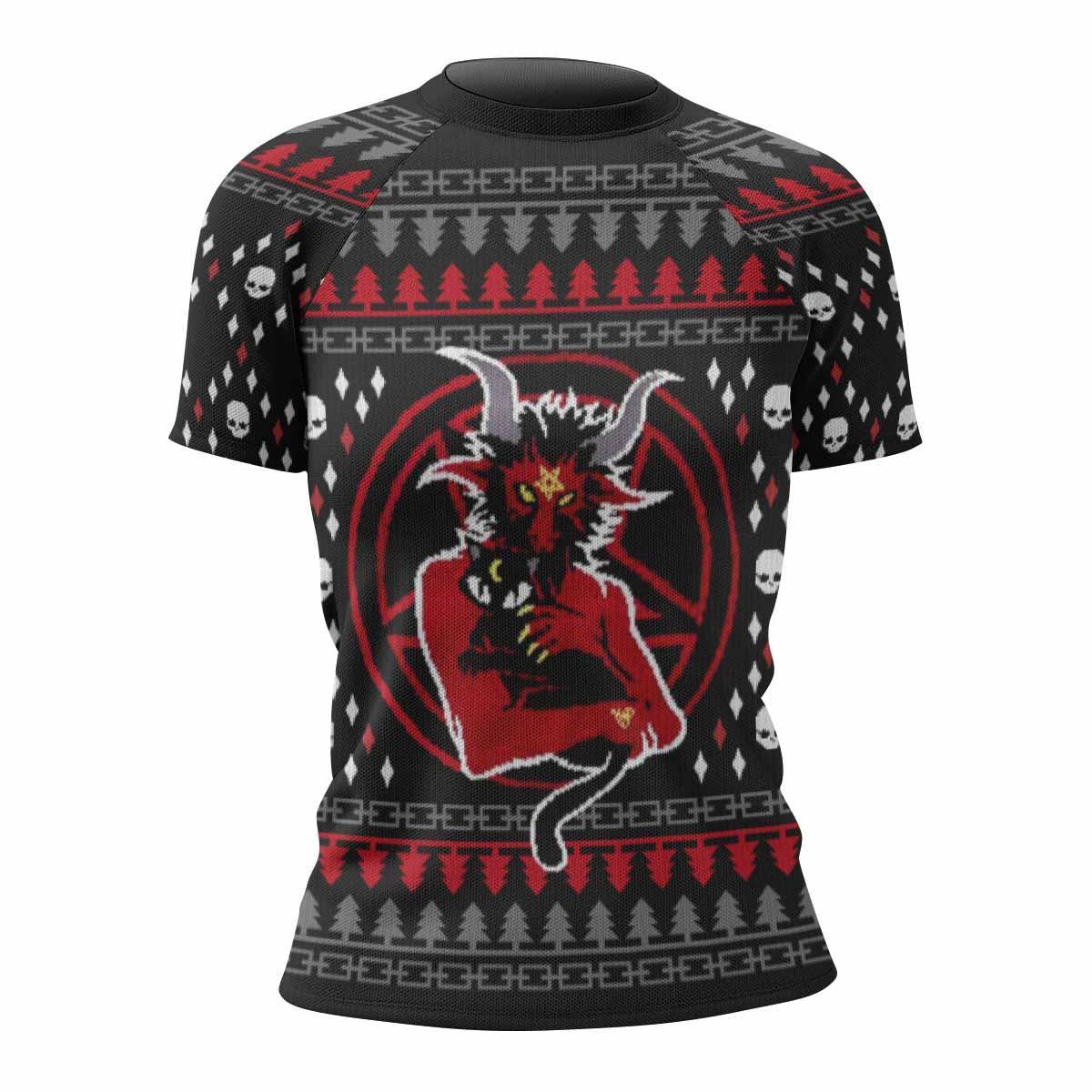 Purraise Satan Rash Guard