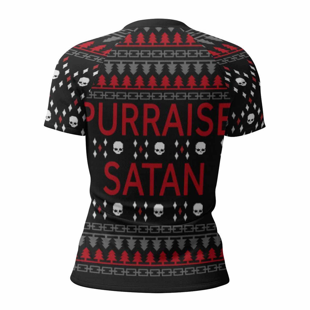 Purraise Satan Rash Guard