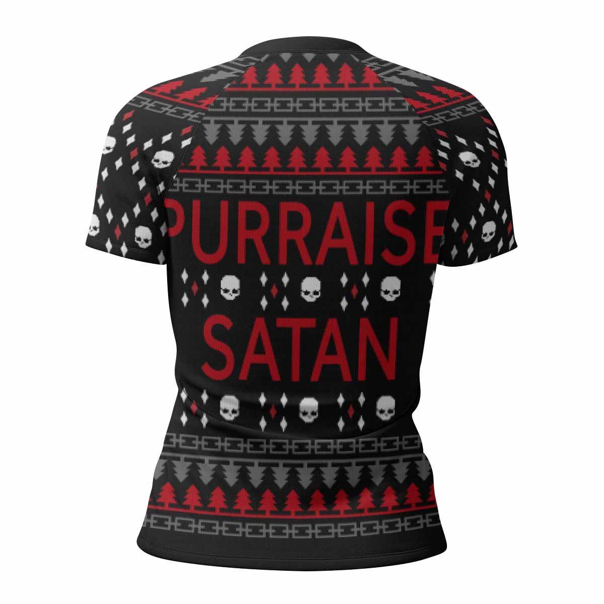 Purraise Satan Rash Guard