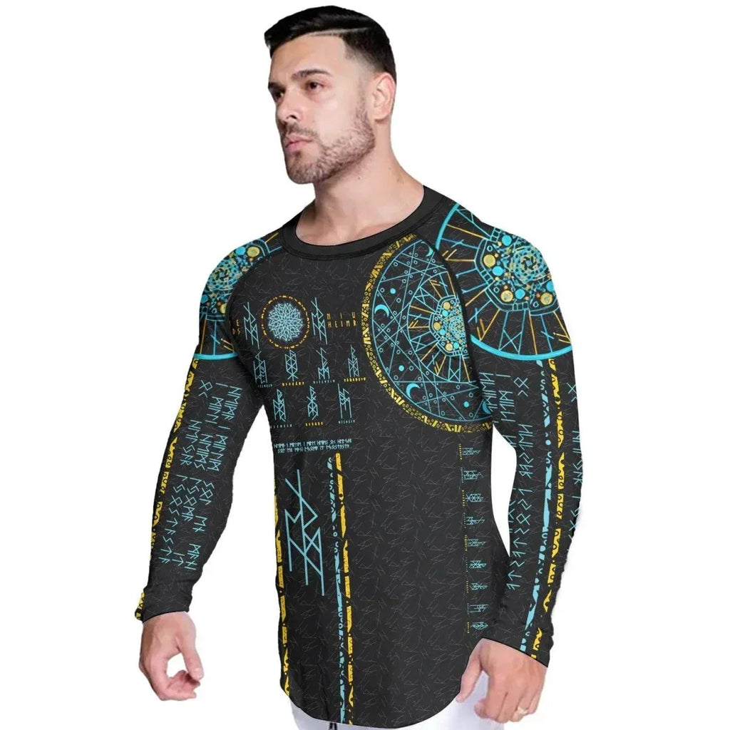 Viking Nine World Long Sleeve Rash Guard