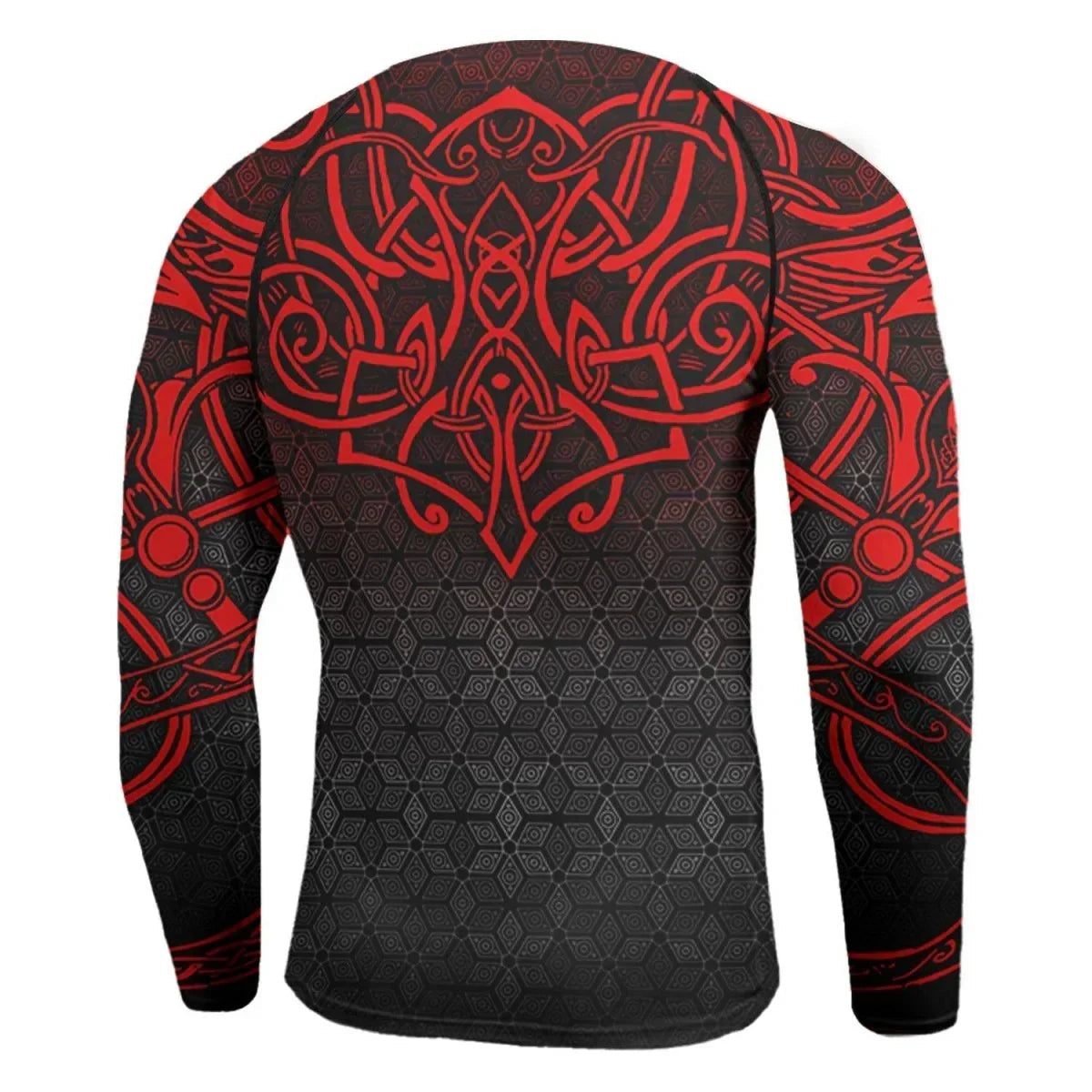 Viking Fenrir Rune 2 High Quality Men's Long Sleeve Rash Guard