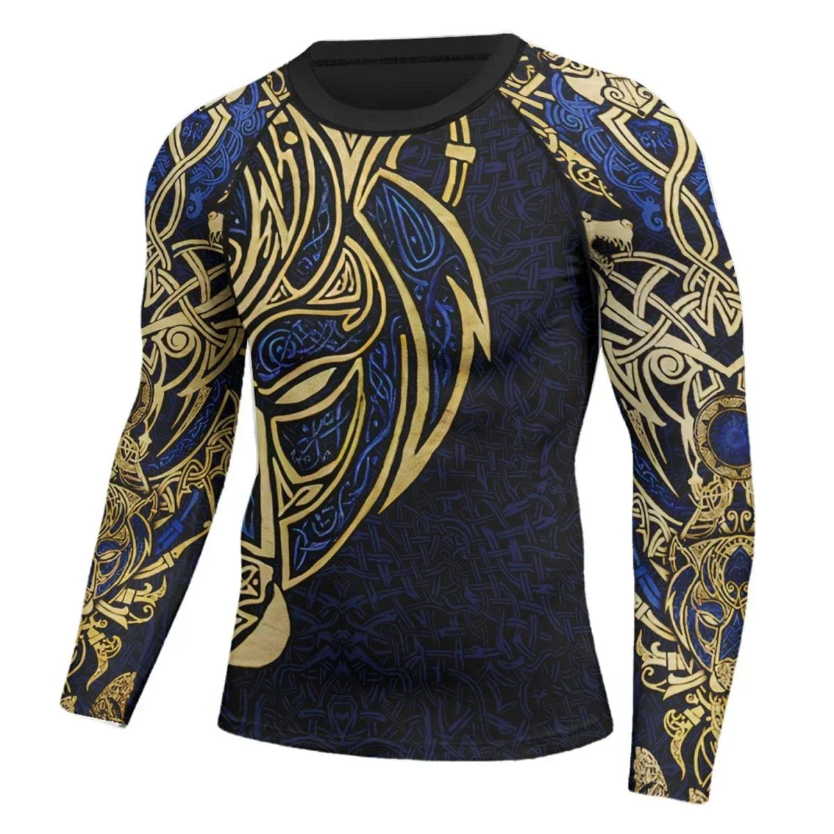 Björn Viking Lion King Men's Long Sleeve Rash Guard