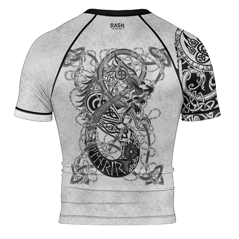 Rashninja Fenrir Viking Men's Short Sleeve Rash Guard
