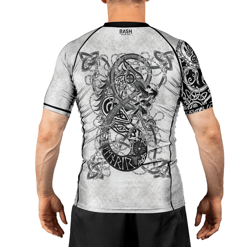 Rashninja Fenrir Viking Men's Short Sleeve Rash Guard