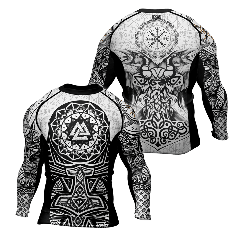 Rashninja Odin Viking Men's Long Sleeve Rash Guard